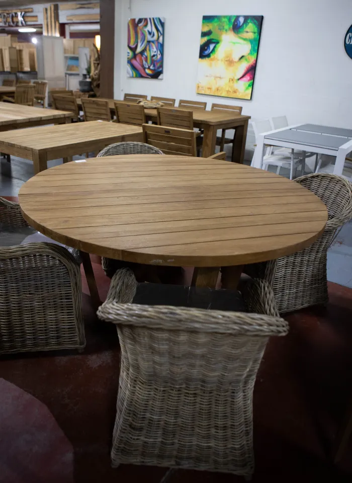meubles de salle à manger en teck