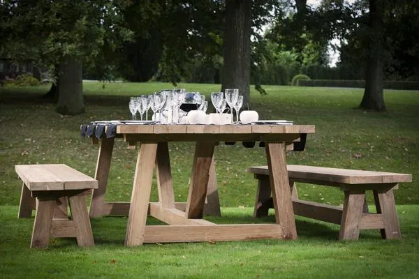 mobilier de jardin modulable